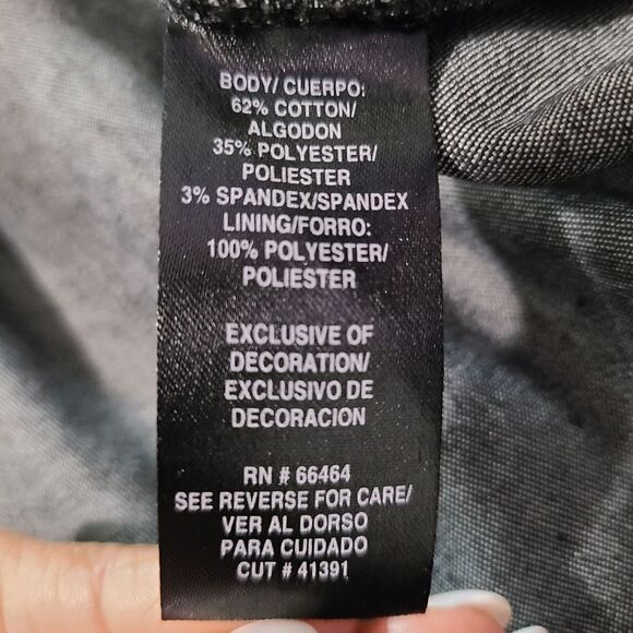 Sandra Darren Gray Belted Dress - Picture 16 of 16